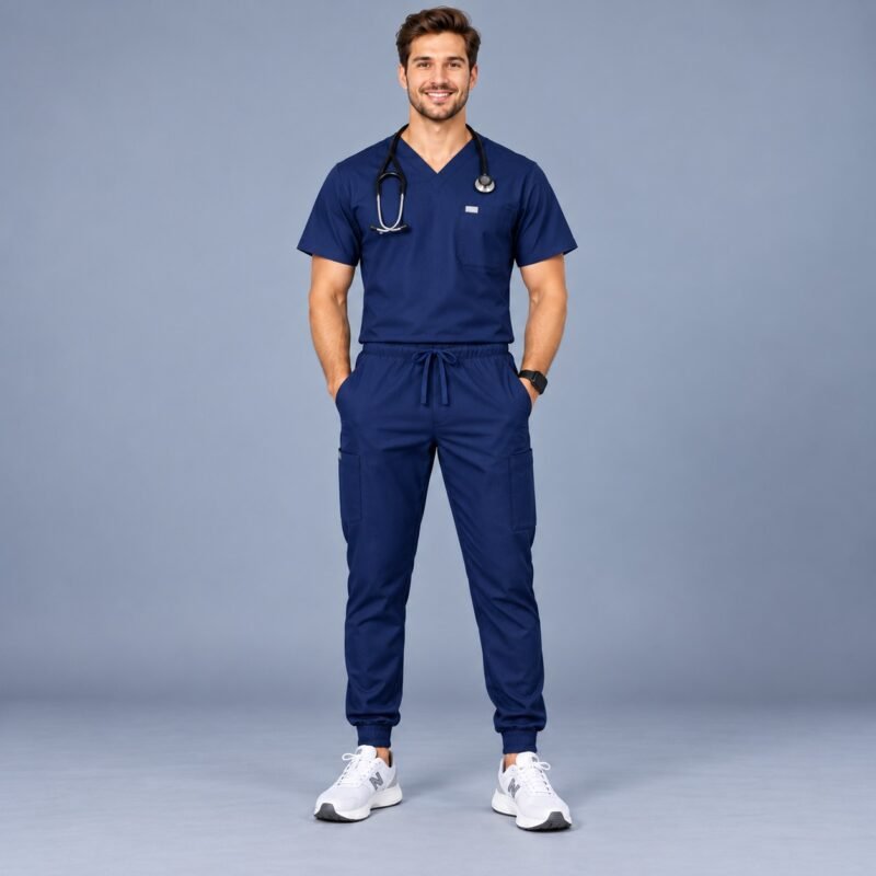Jogger Cotton Scrub Sets for Men | Premium Cotton Scrubs