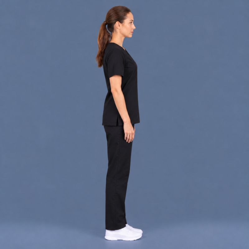 V-Neck Cotton Scrubs (1) V-Neck Cotton Scrubs for Nurses | Premium Cotton Scrubs