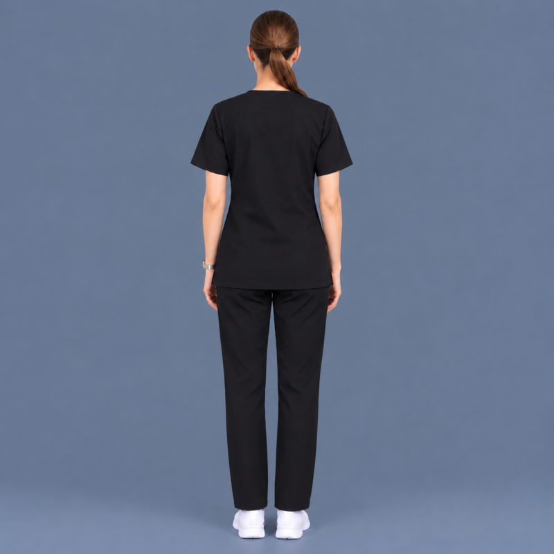 V-Neck Cotton Scrubs (2) V-Neck Cotton Scrubs for Nurses | Premium Cotton Scrubs