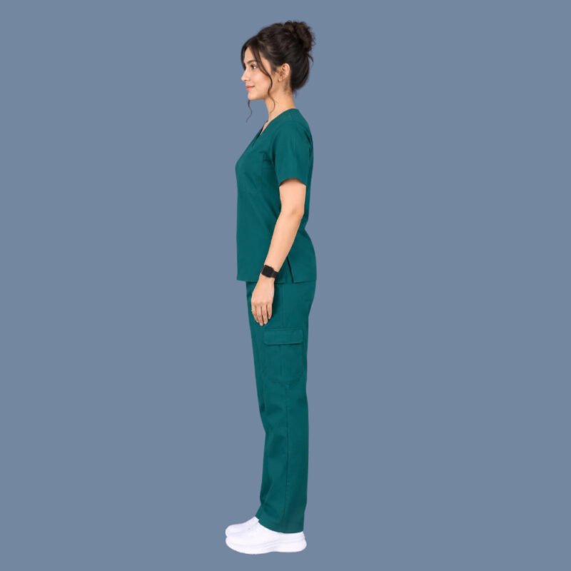 Cargo Style Cotton Scrubs | Premium Cotton Scrubs