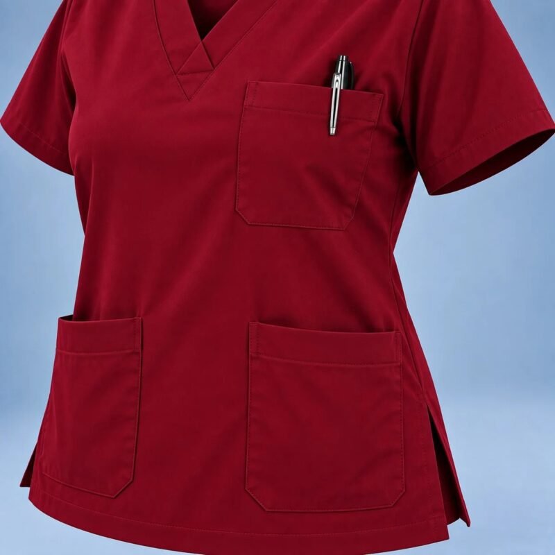 Cotton Scrub Tops3 Cotton Scrub Tops for Women | Premium Cotton Scrubs