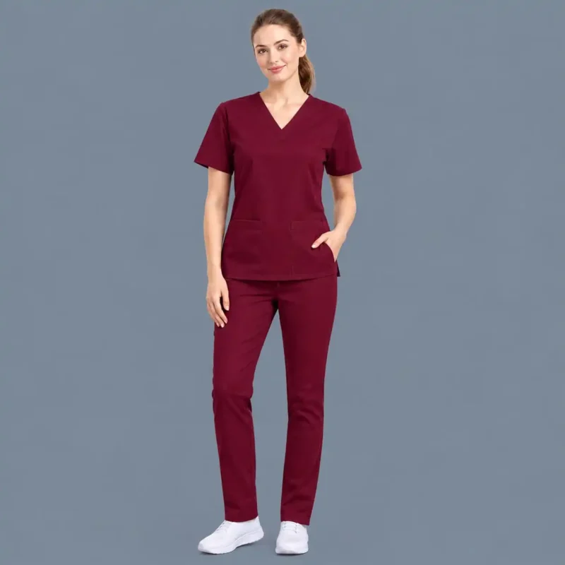 Modern Fit Cotton Scrubs (1) Modern Fit Cotton Scrubs For Women | Premium Cotton Scrubs