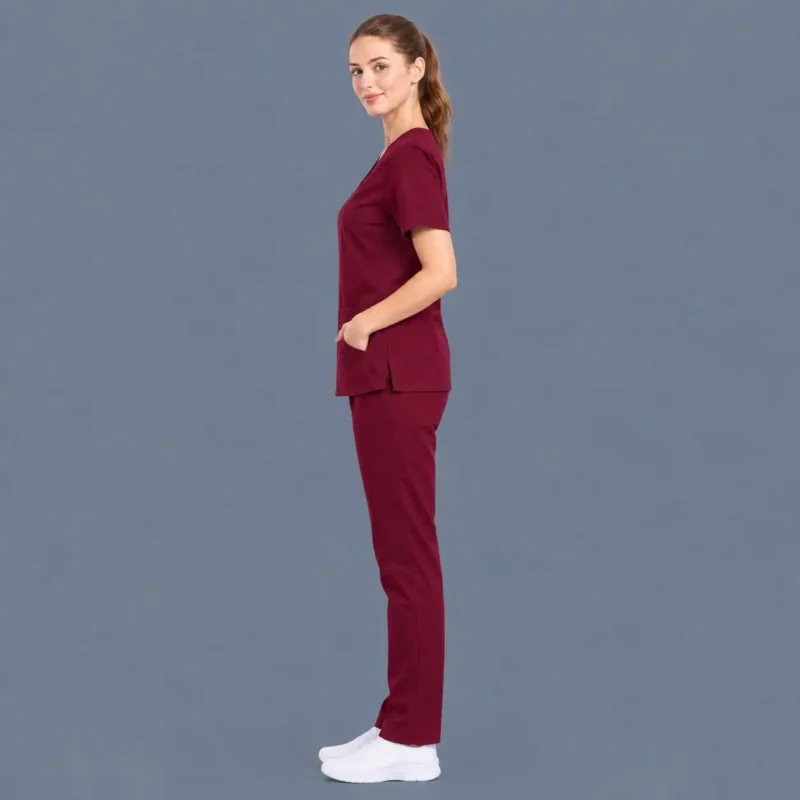 Modern Fit Cotton Scrubs 4 Modern Fit Cotton Scrubs For Women | Premium Cotton Scrubs